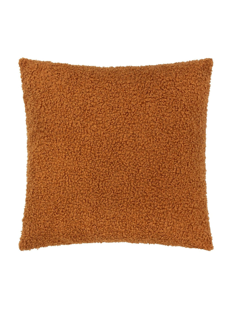 Yard Ginger Orange Cabu Chunky Boucle Cushion