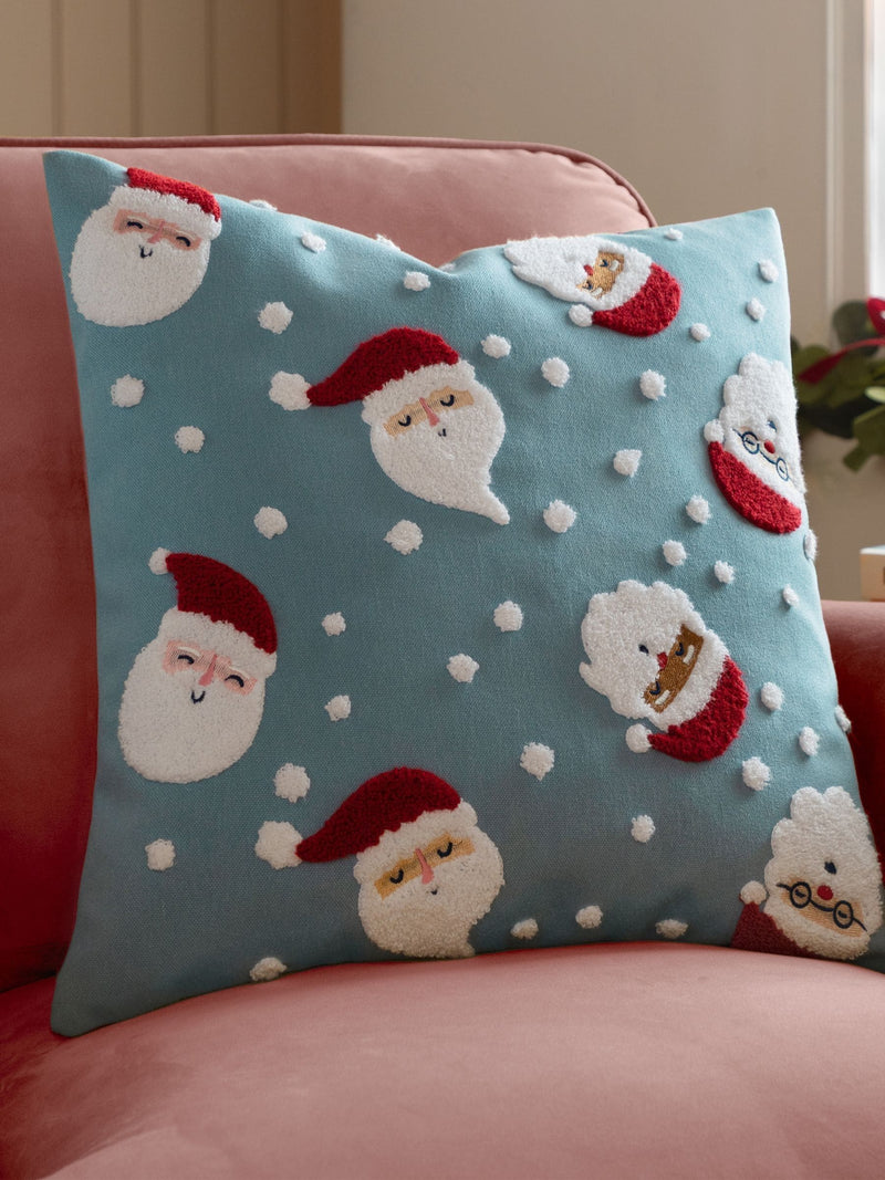 Furn Christmas cushion Santas tufted 45cm - British product
