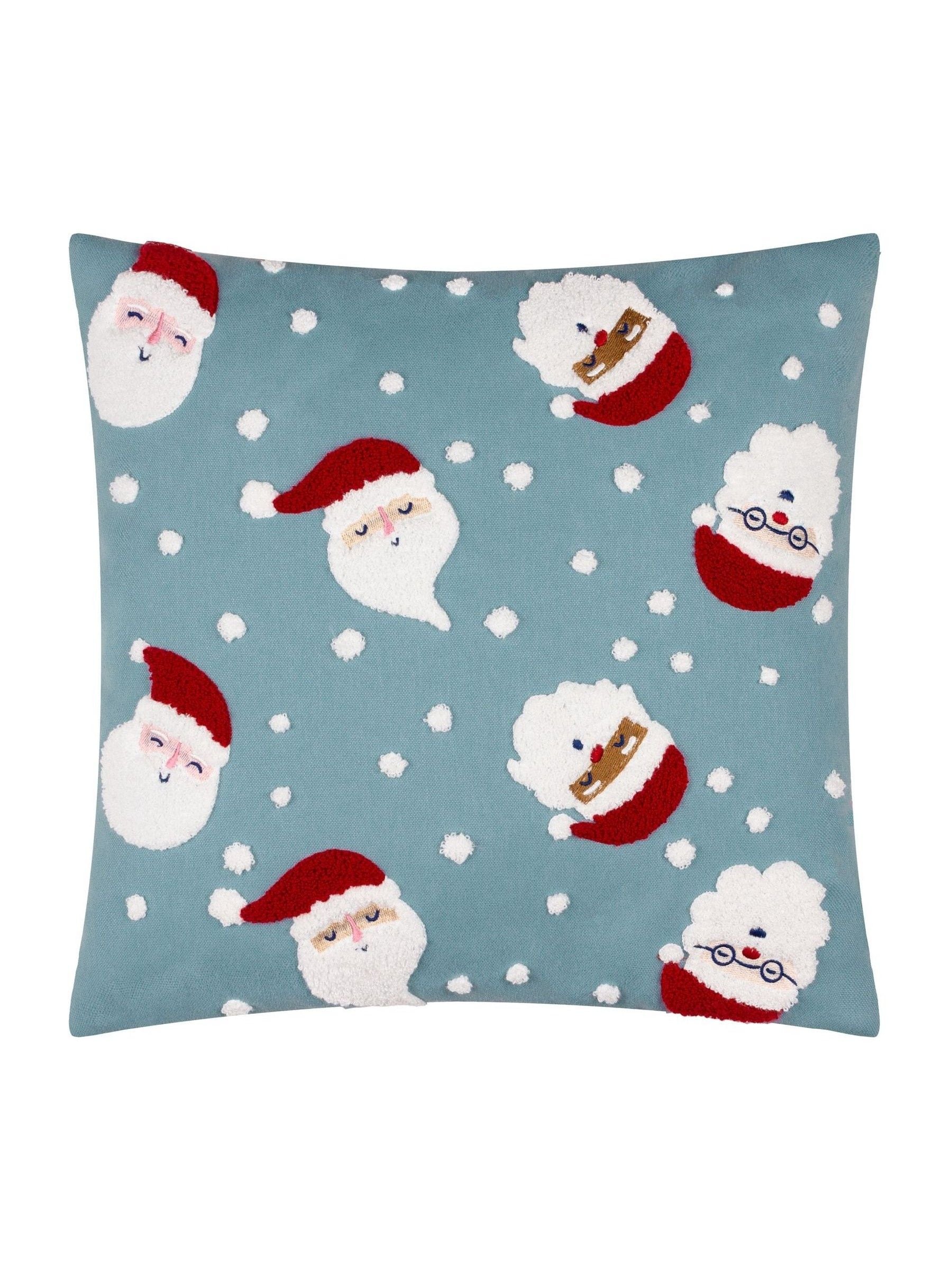 Furn Christmas cushion Santas tufted 45cm - British product