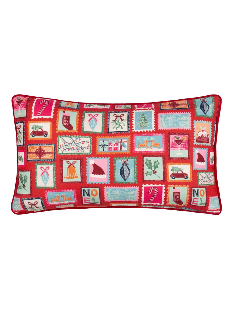 Furn Dear Santa reversible Christmas cushion - British product