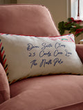 Furn Dear Santa reversible Christmas cushion - British product