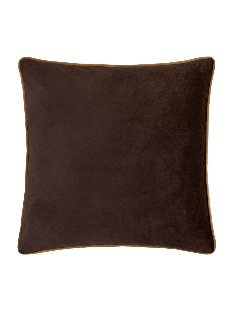 Furn Chocolate Caramel Meridian Velvet 55 x 55cm Cushion