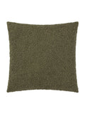 Yard Khaki Green Cabu Chunky Boucle Cushion