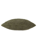 Yard Khaki Green Cabu Chunky Boucle Cushion