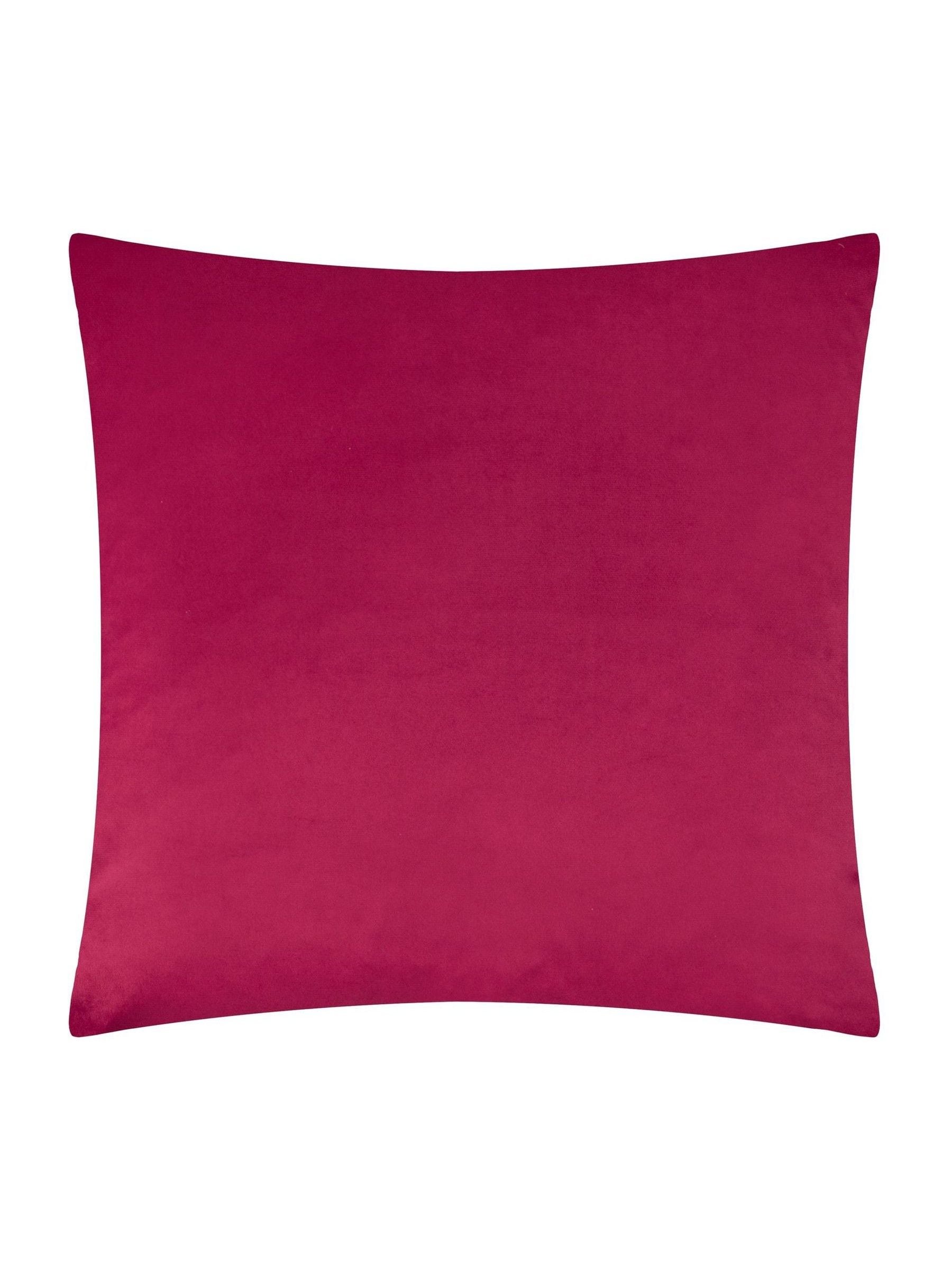 Furn mistletoe wreath embroidered cushion 45cm (British brand)