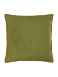 Furn Olive Ginger Meridian Velvet 45 x 45cm Cushion