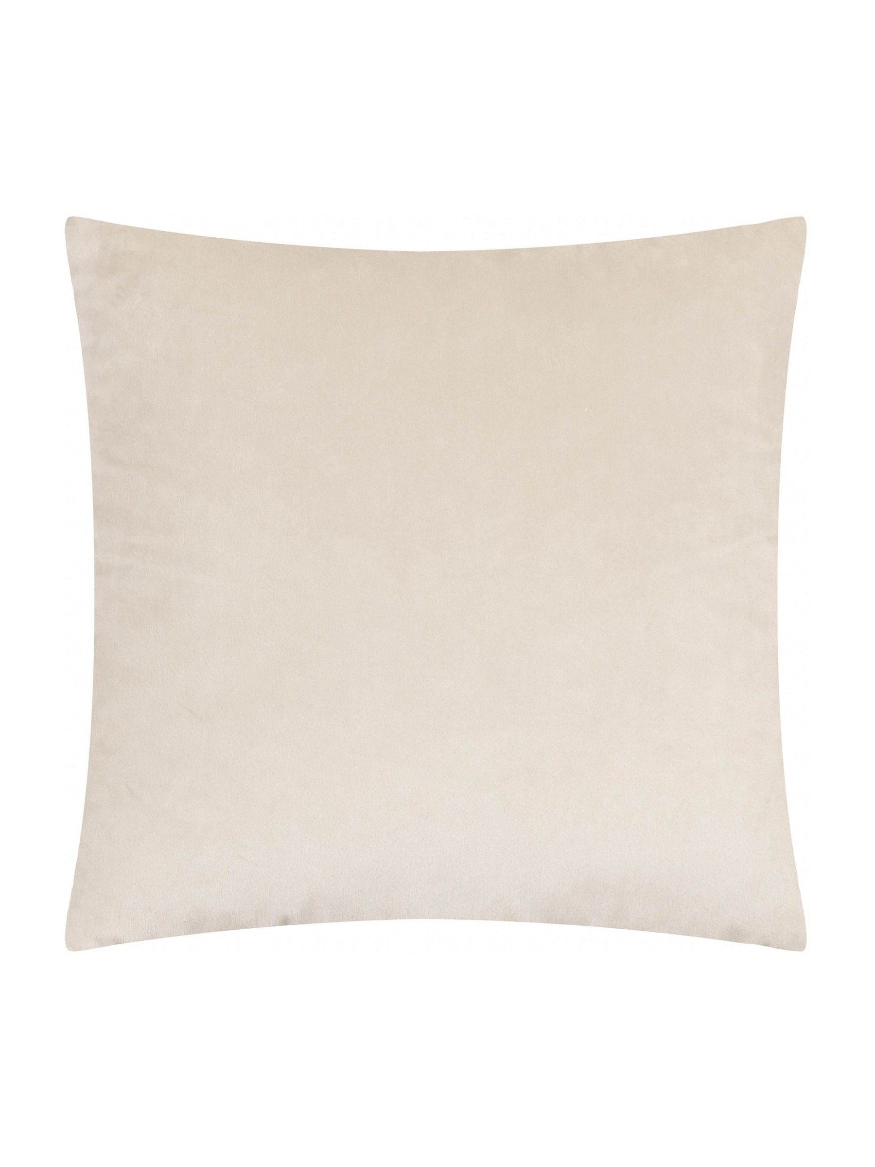 Paoletti faux fur cushion chevron pattern (British brand)