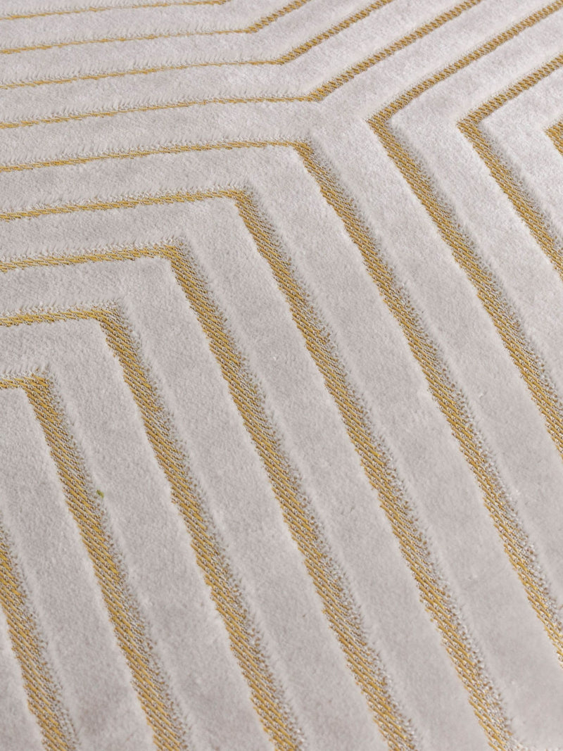 Paoletti faux fur cushion chevron pattern (British brand)