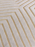 Paoletti faux fur cushion chevron pattern (British brand)
