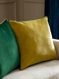 Furn Moss Emerald Meridian Velvet 45 x 45cm Cushion