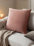 Furn Blush Gold Meridian Velvet 45 x 45cm Cushion