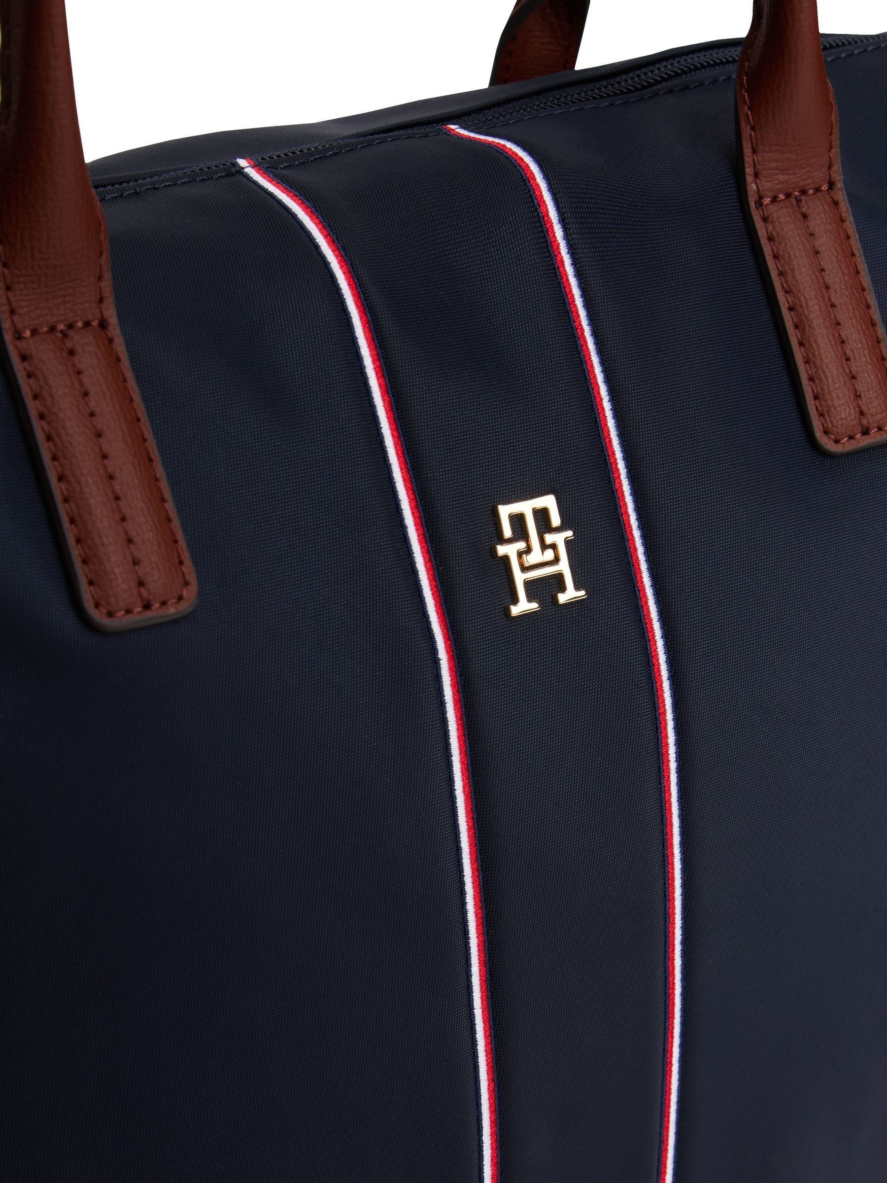 Tommy Hilfiger blue corporate monogram tote bag - British product