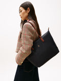 Tommy Hilfiger Black Monogram Tote Bag