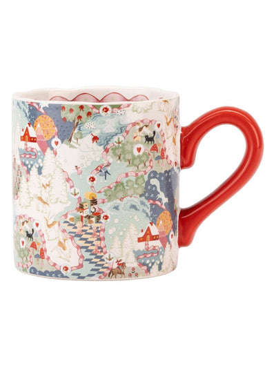 Next Cath Kidston Blue Christmas Journey Shortie Mug- Buy online at McGrocer