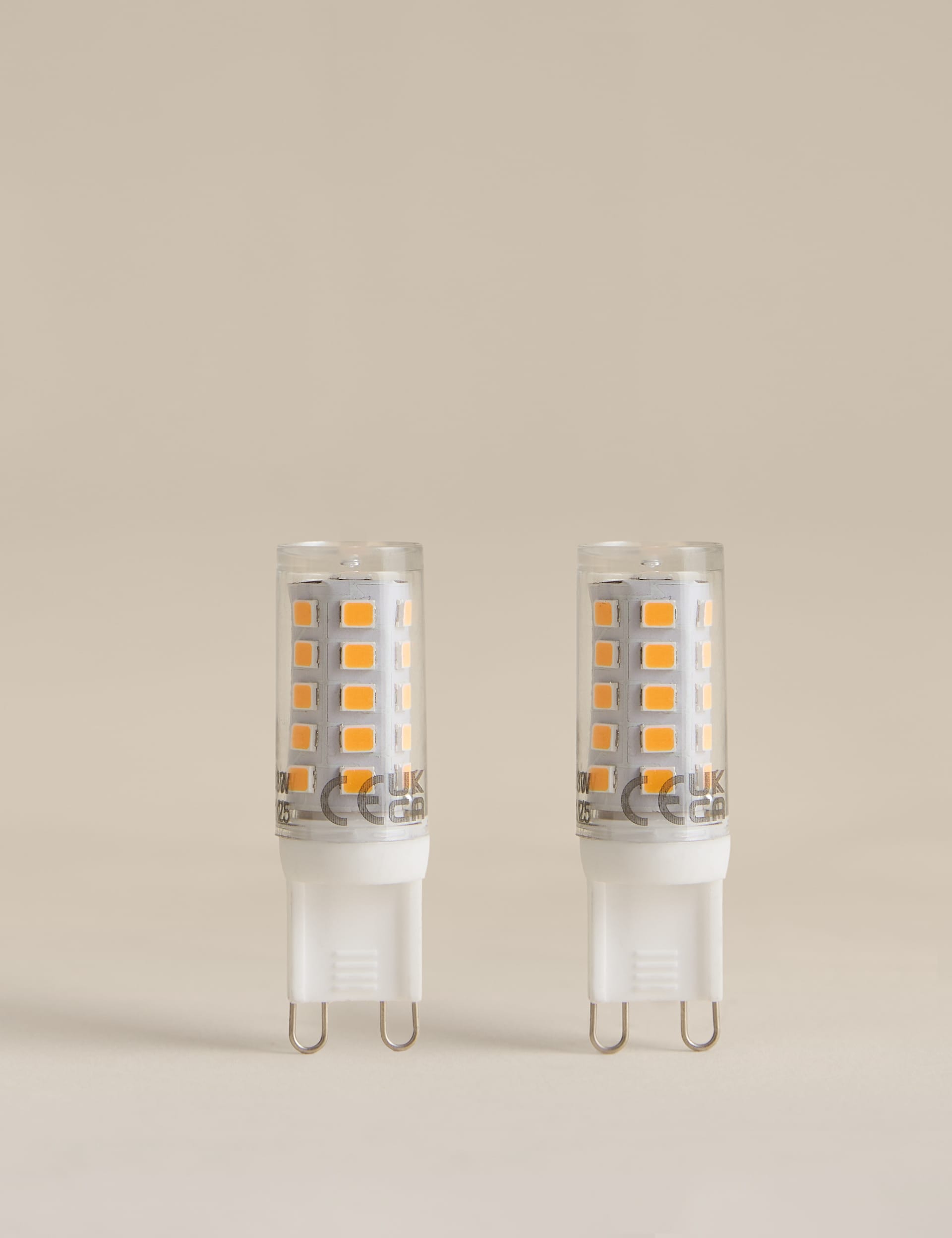 LED light bulbs 3W G9 2 pack, imported from the UK