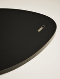 Pebble metal curved wall mirror, imported from the UK