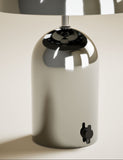 Colby rechargeable metal table lamp 26cm (British brand)