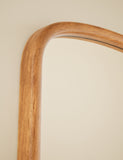 Wooden overmantle wall mirror 70x90 cm (British brand)