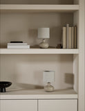 Set of 2 ceramic small table lamps, UK version