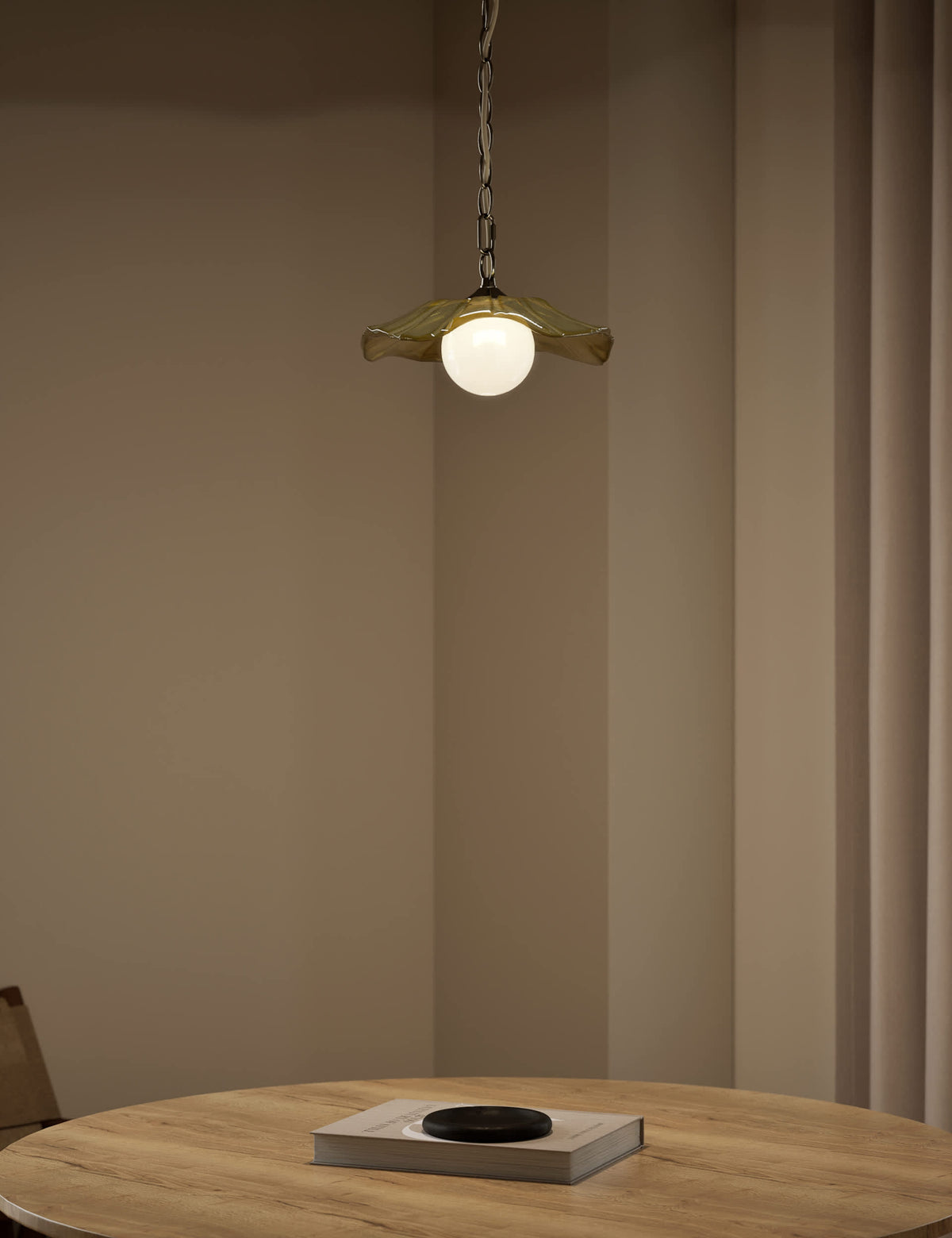 M&S Ombre Glass Flower Pendant Light
