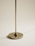 Brass Hat adjustable floor lamp warm metallic finish - British product