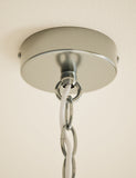 Ceramic mottled cone pendant light 24.5cm - British product
