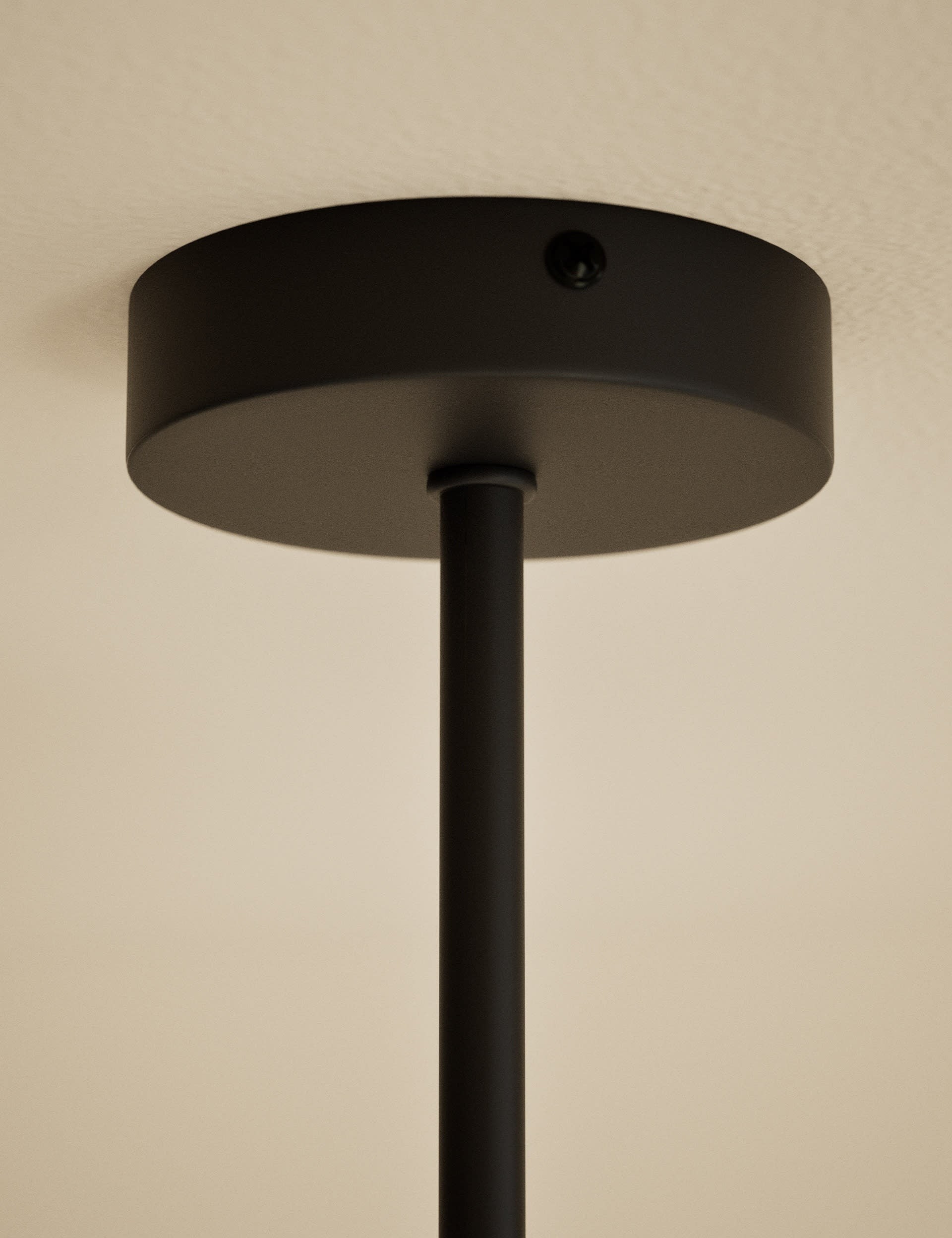 Sputnik bubble glass three-arm flush ceiling light 51 cm - British product