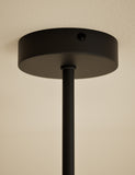 Sputnik bubble glass three-arm flush ceiling light 51 cm - British product