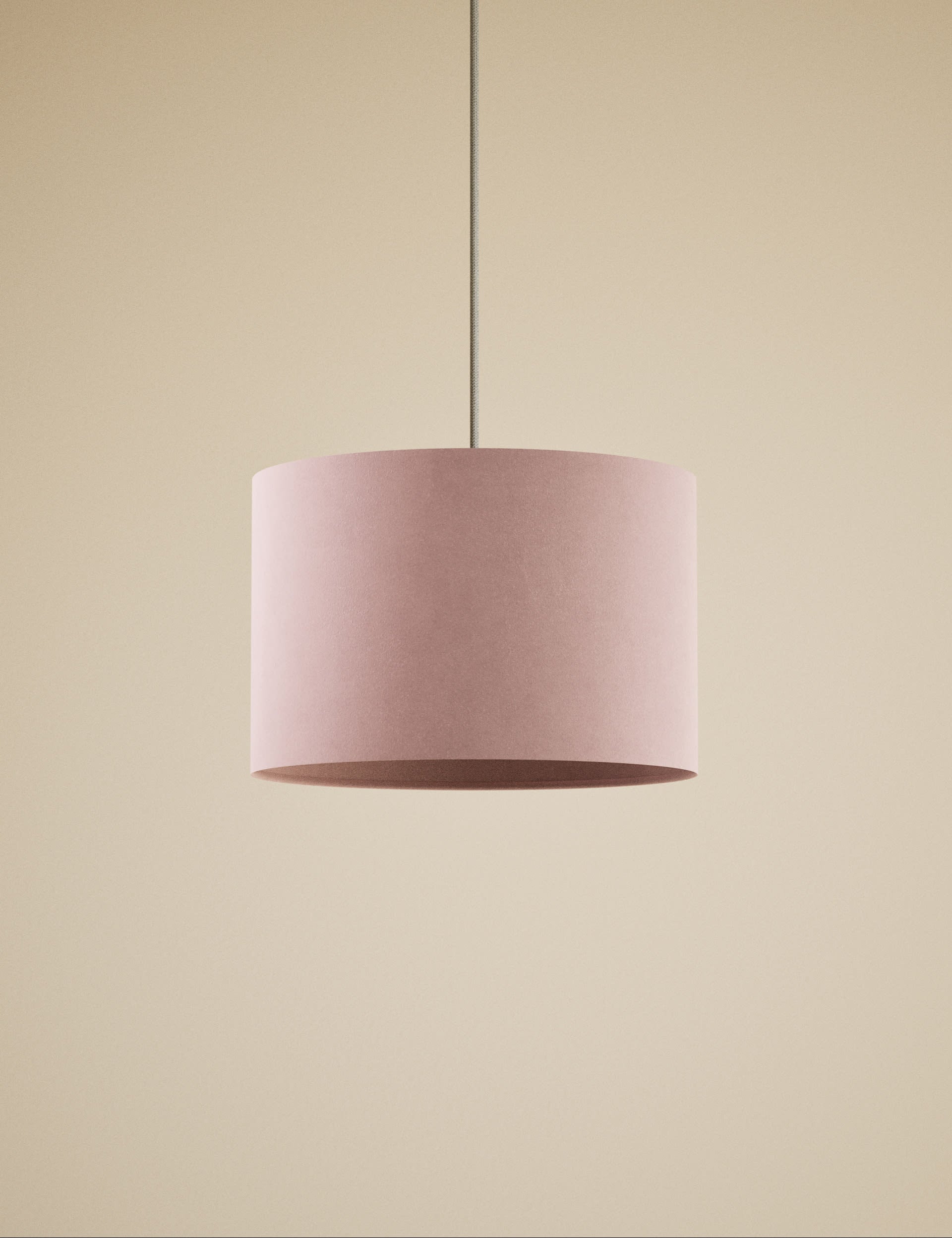 Velvet Lamp Shade 30x30x20 cm