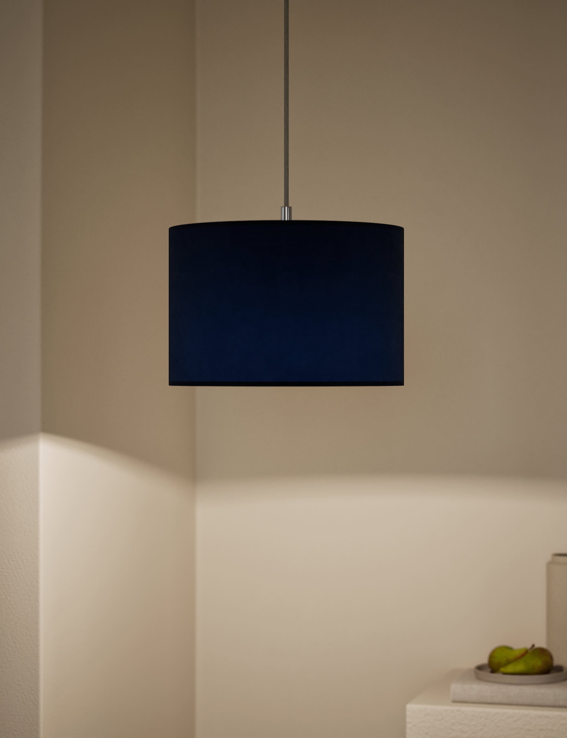 M&S Velvet Lamp Shade