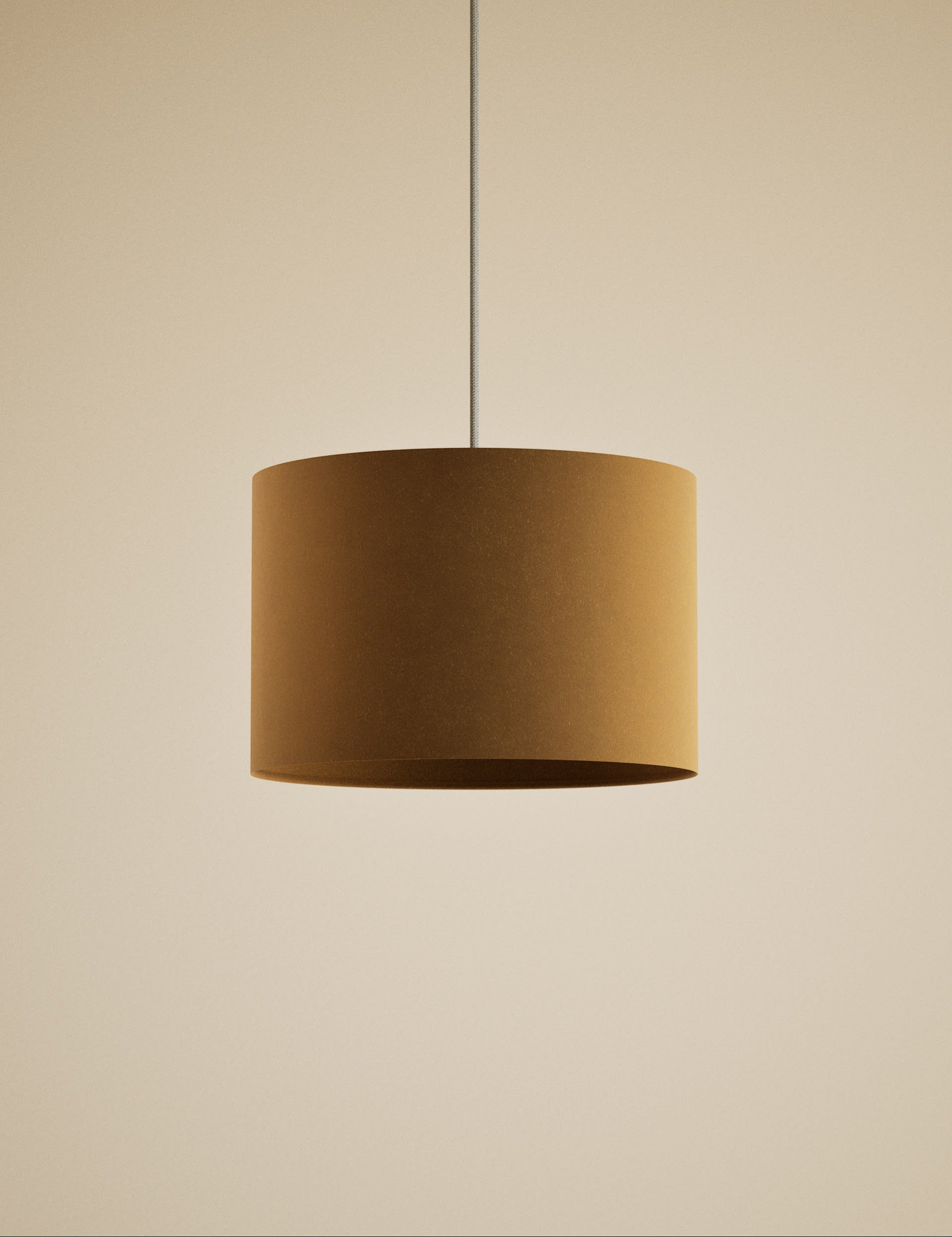 Velvet Lamp Shade 30x30x20 cm