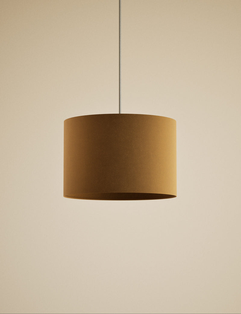 Velvet Lamp Shade 30x30x20 cm