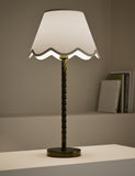 Scallop Trim Lamp Shade