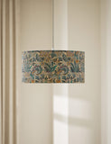Bamboo print shade, natural finish, 38 cm height, UK version
