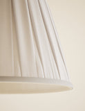 Fabric Wide Pleated Lampshade