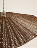 Rocco rattan lamp shade large easy fit (British brand)
