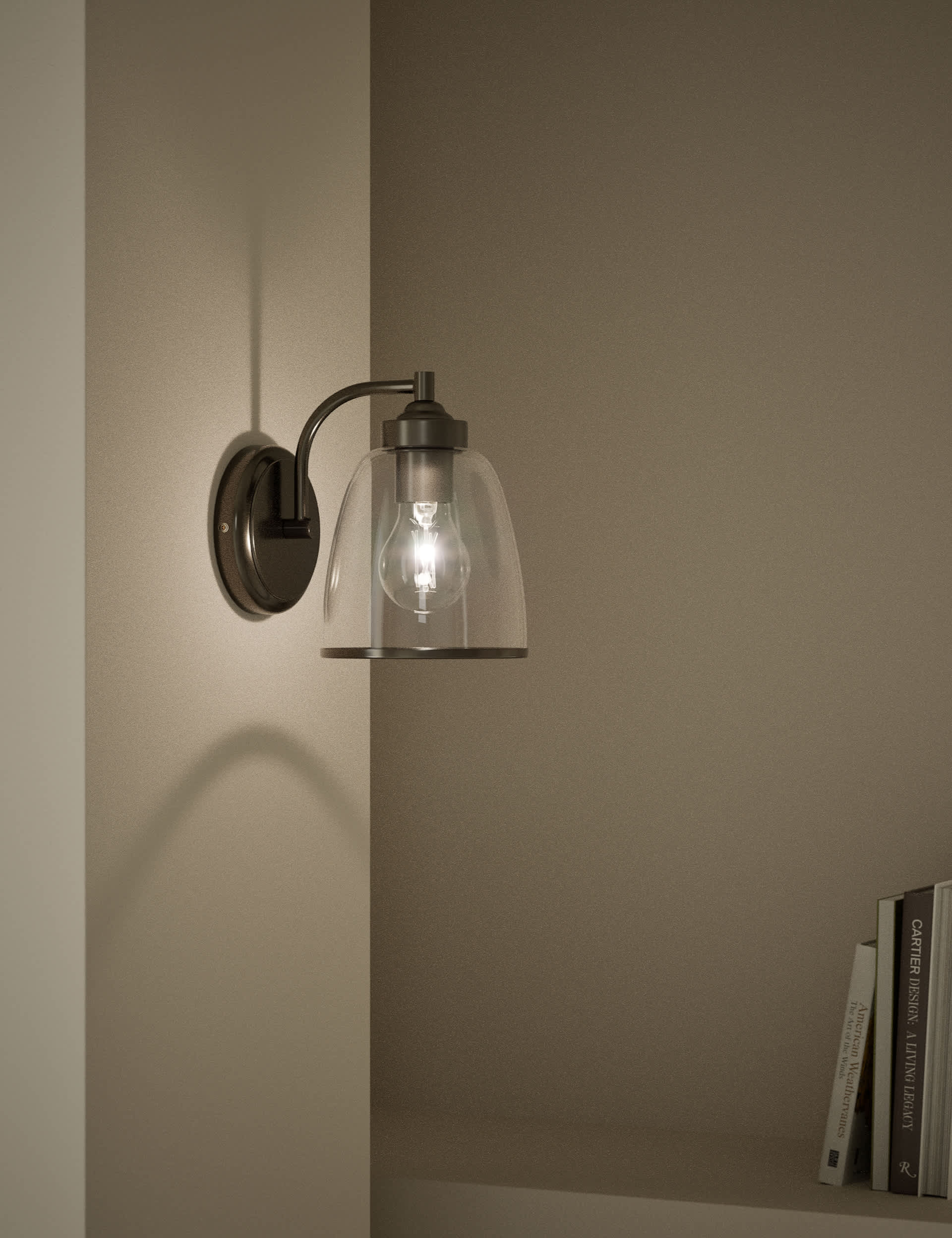 Core Glass Wall Light