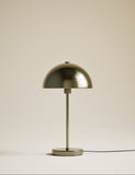 Dome table lamp in refined metal 34.6 cm - British product