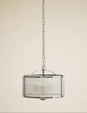 Monroe chrome pendant light 102cm (British brand)