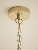 Monroe chrome pendant light 102cm (British brand)