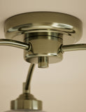 Core multi flush ceiling light antique brass finish, UK version