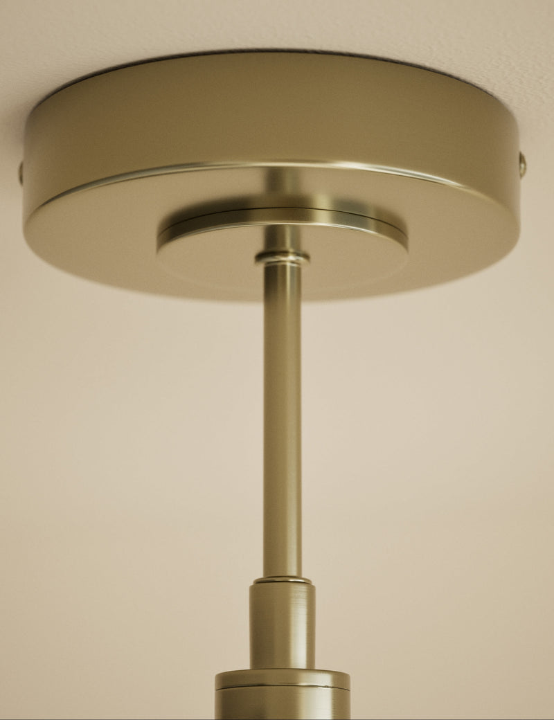Amelia flush ceiling light ribbed glass shades, imported from the UK