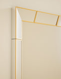 Bevelled rectangular wall mirror 10.8kg - British product