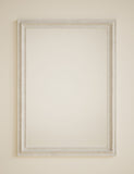 Rectangular wall mirror with wooden frame 90cm x 65cm - British product