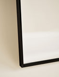 Gold metal arch free standing mirror, UK version