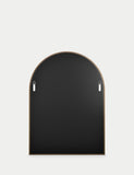 Metal arch wall mirror medium size from a British brand