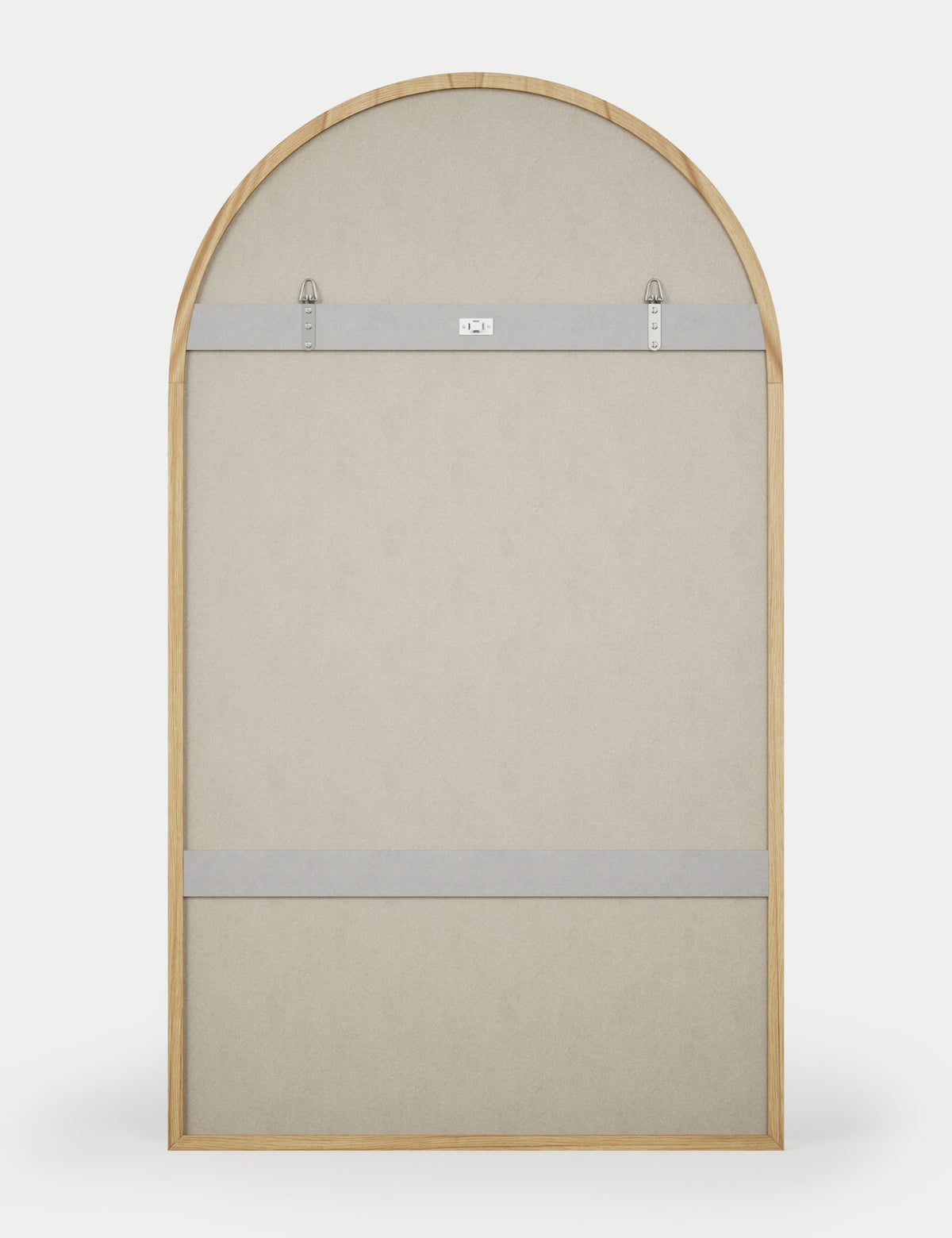 Wooden arch freestanding full-length mirror, imported from the UK
