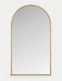 Wooden arch freestanding full-length mirror, imported from the UK