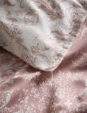 Aida-Alouette damask sateen bedding set - British product