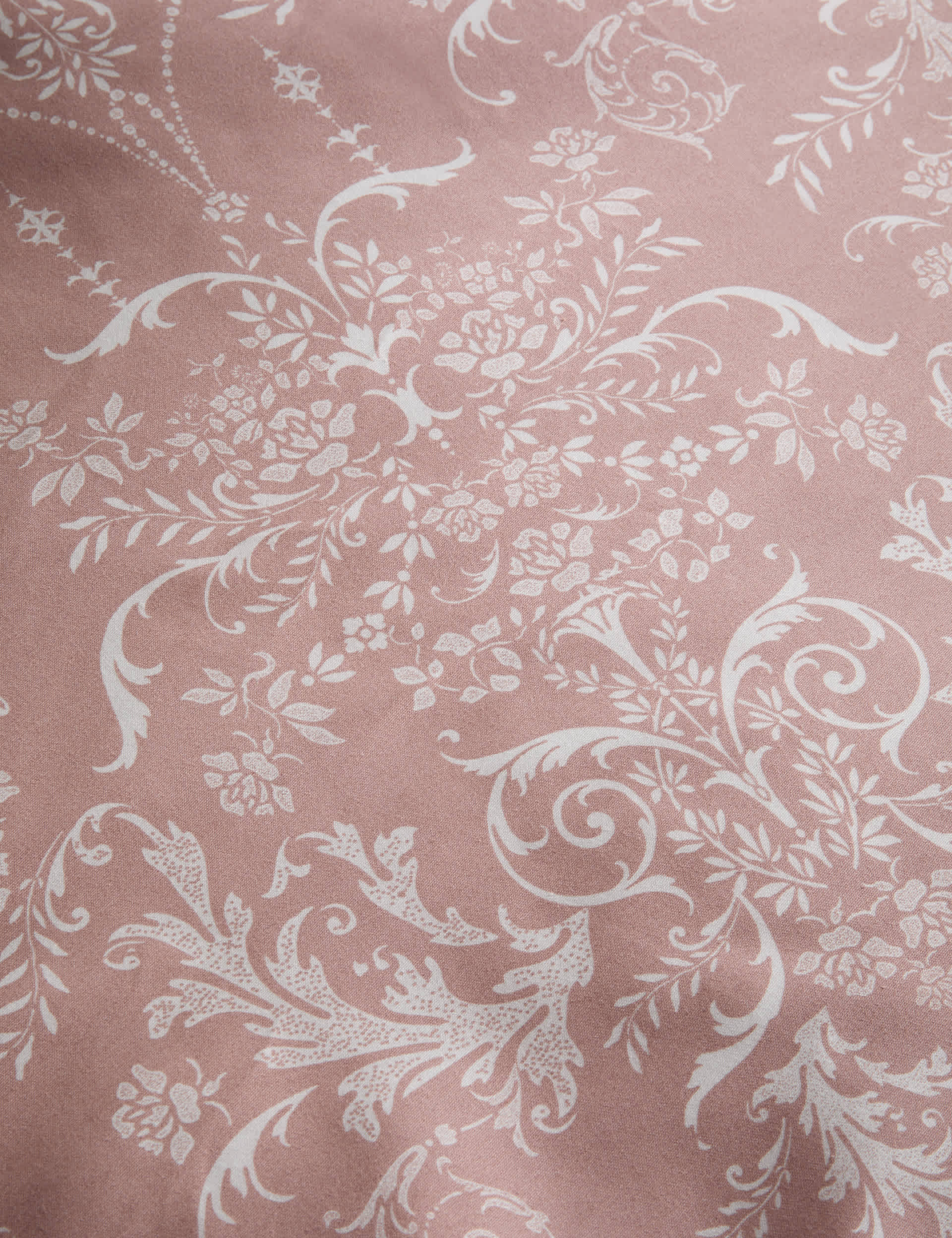 Aida-Alouette damask sateen bedding set - British product